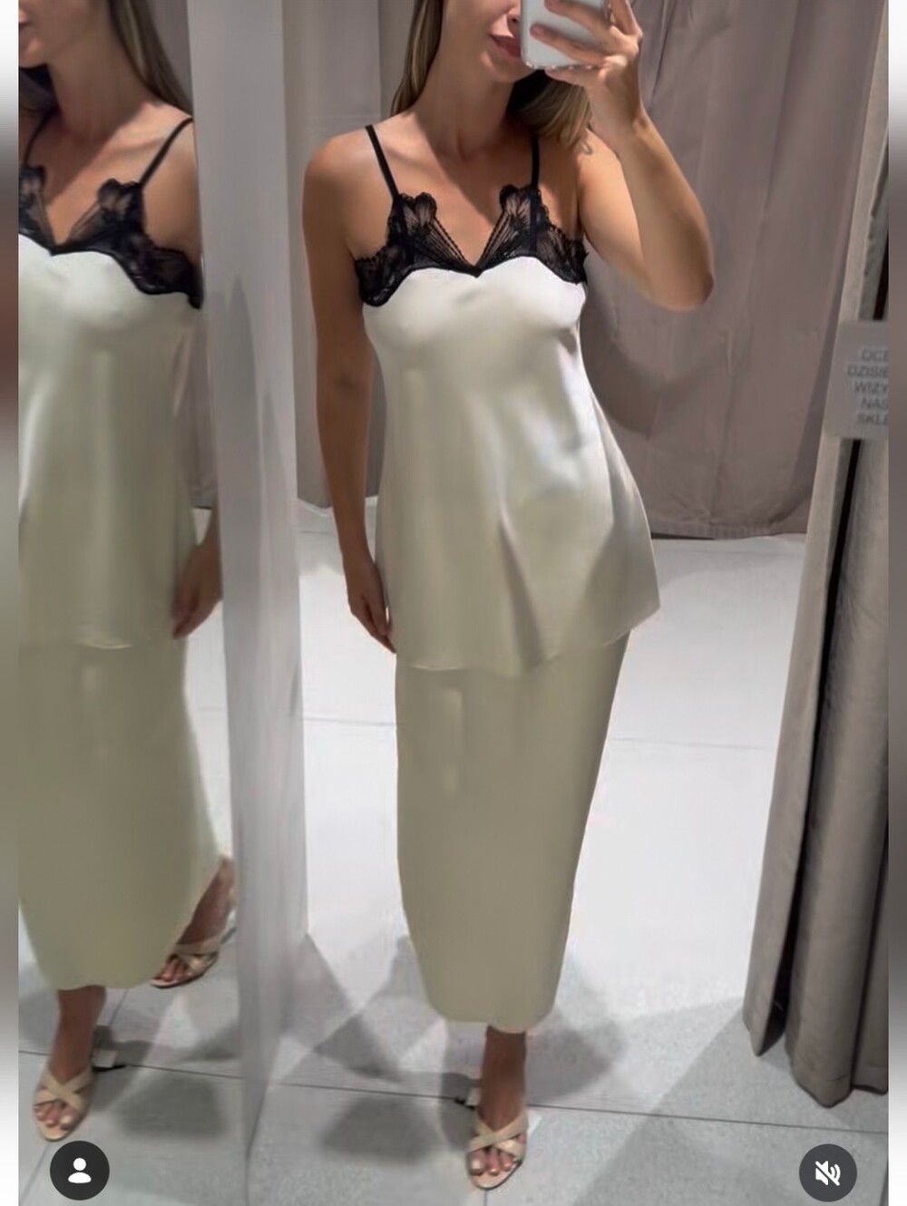 ZARA  LACE TOP SIZE XS - Picture 2 of 16